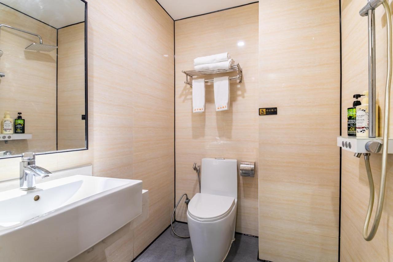 Puzzle Hotel - Zhongshan 8Th Road Chenjiaci Subway Station Branch Kanton Exterior foto